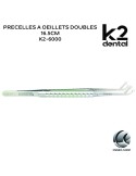 Précelles à oeillets doubles 16.5cm - K2 Dental