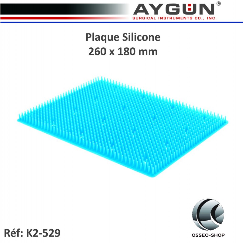 Plaque silicone Aygun Bleue 26 x 18 cm