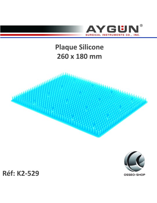 Plaque silicone Aygun Bleue 26 x 18 cm