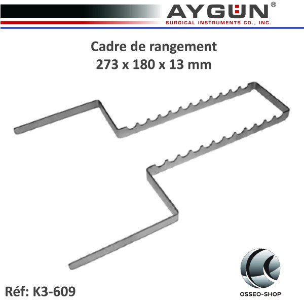 Cadre de rangement Aygun 27.3 x 18 cm