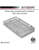 Panier avec couvercle pour container Aygun