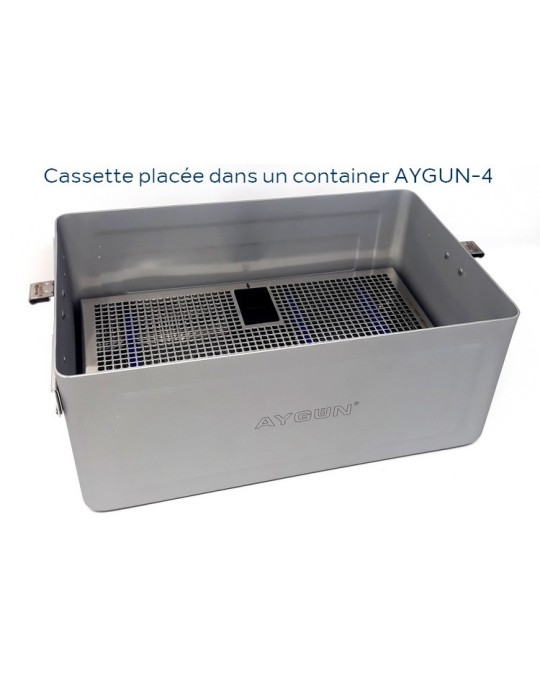 Cassette AYGUN 17 instruments pour containers