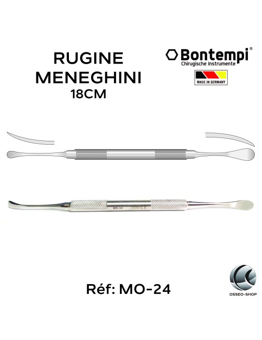 Manche de bistouri droit, section ronde Bontempi - Made in Germany