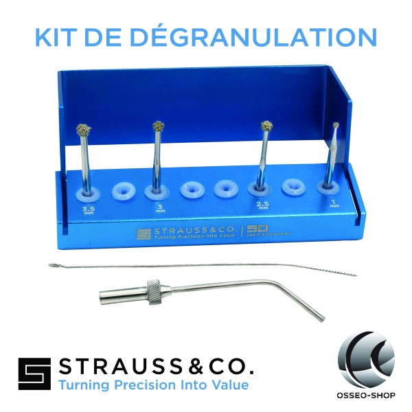 Kit de dégranulation - 4 fraises