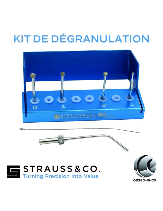 Kit de dégranulation - 4 fraises