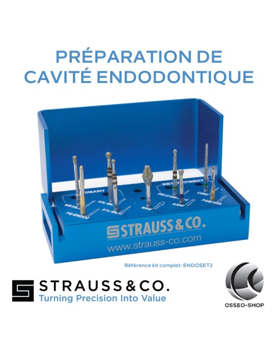 Kit de préparation de cavité endodontique