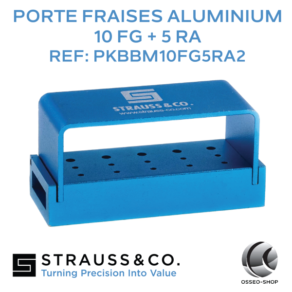 Porte fraises Aluminium