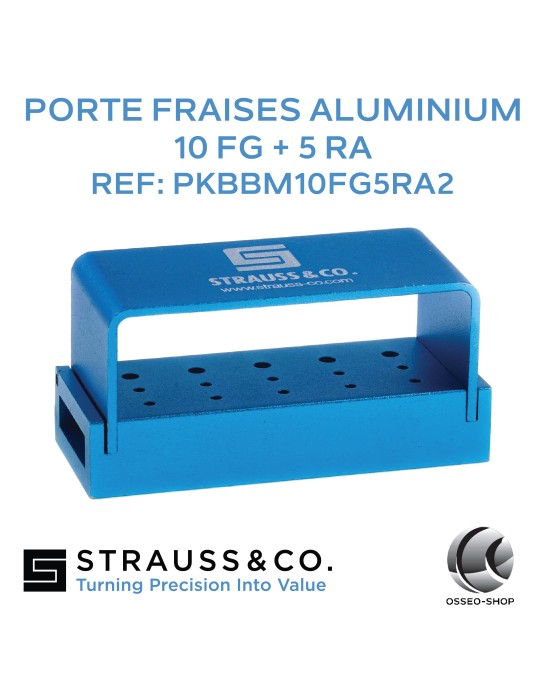 Porte fraises Aluminium