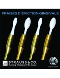 Fraises d'éviction gingivale