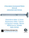 Fraises diamantées roue