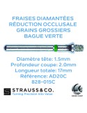 Fraises diamantées de réduction occlusale