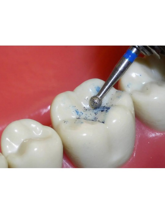 Fraise boule diamantée retouche céramique Magic Touch