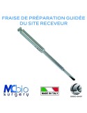 Fraise de préparation guidée du site receveur - Osteosynt