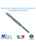 Fraise de forage du bloc osseux - fraise passante - Osteosynt