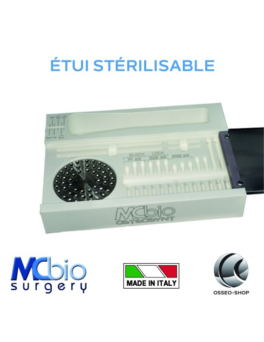 Étui stérilisable Osteosynt Mcbio Surgery