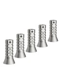 Piliers titane provisoires pour piliers coniques d4.6 (5 pièces, sans les vis)