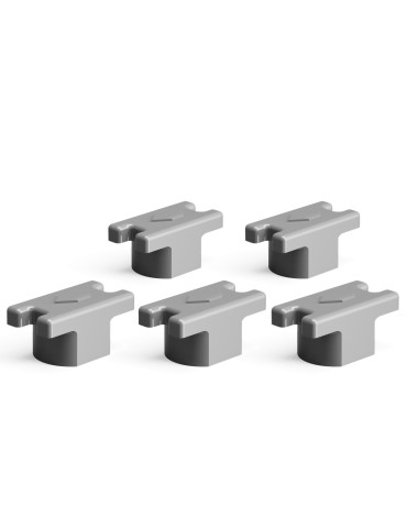 Capuchons de rechange pour transfert d'empreinte fermée de piliers coniques (5 pièces)