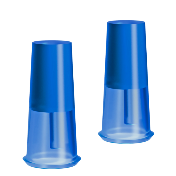 Coiffe calcinable standard QR/d5.0 – large (2 pièces)