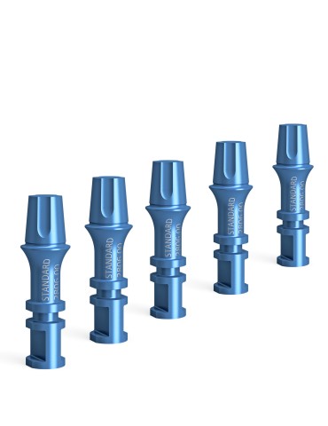 Analogue de pilier standard QR/d5.0 – large (5 pièces)