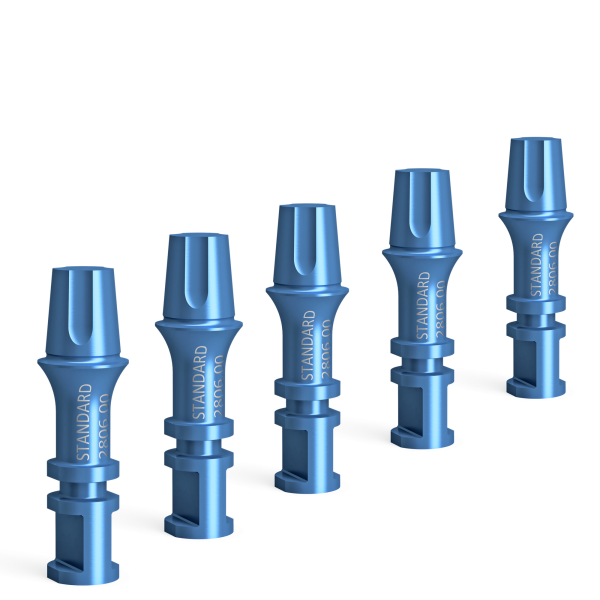 Analogue de pilier standard QR/d5.0 – large (5 pièces)