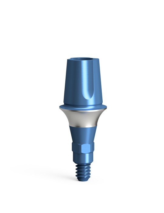 Pilier standard droit QR/d5.0 – large avec coiffe de protection, transfert et calcinable