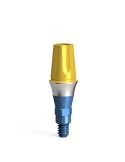 Pilier standard droit QR/d4.0 – étroit avec coiffe de protection, transfert et calcinable