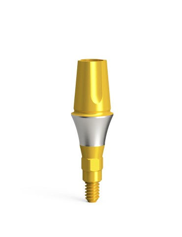 Pilier standard droit QN/d4.0 – étroit avec coiffe de protection, transfert et calcinable