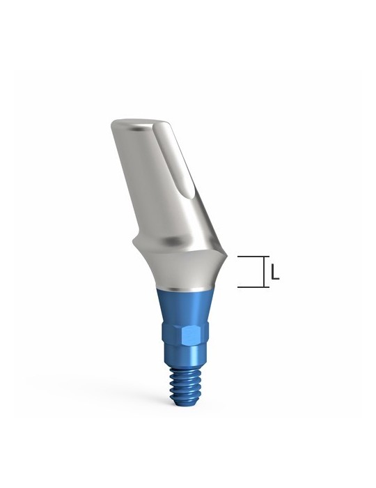 Pilier esthétique angulé QR/d5.2/25° – large