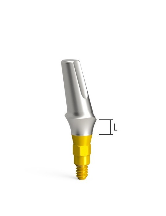 Pilier esthétique angulé QN/d3.8/15° – étroit