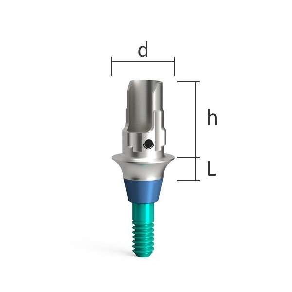 Uni-Base AN – angulé, non indexé, QR/NI/AN/d4.5/h5.5, large