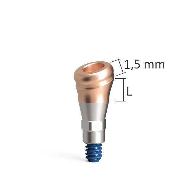 Pilier PrimeLOC angulé à 18° BioniQ QR en package All-in-One