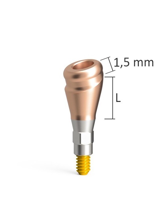 Pilier PrimeLOC angulé à 18° BioniQ QN en package All-in-One