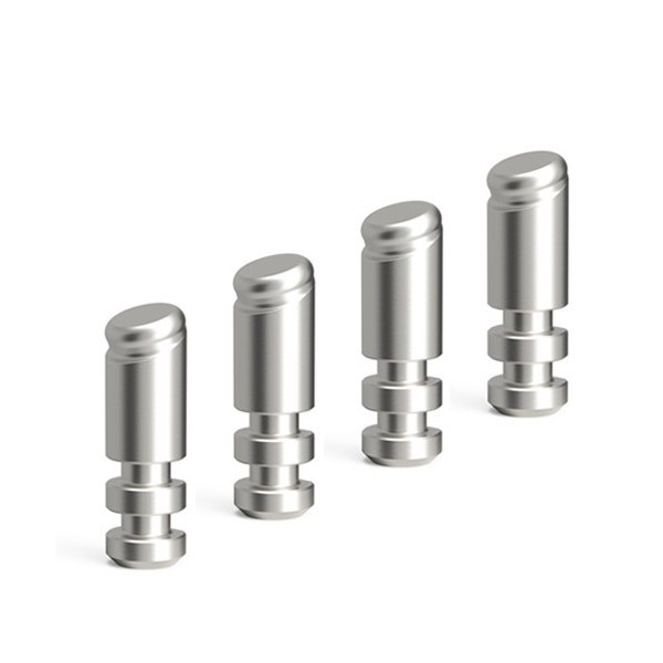 Analogues de laboratoire pour piliers PrimeLOC angulés (4 Pièces, diamètre 4mm)