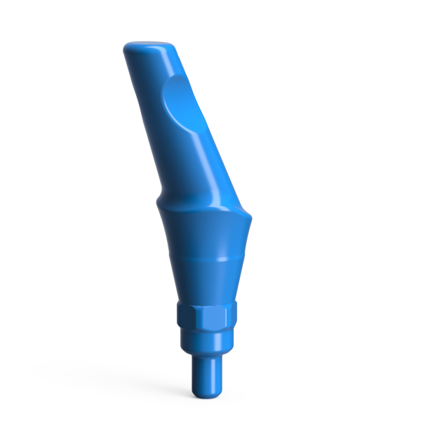 Pilier d'essai en plastique pour pilier esthétique, QR/d3.9/25° – angulé, étroit