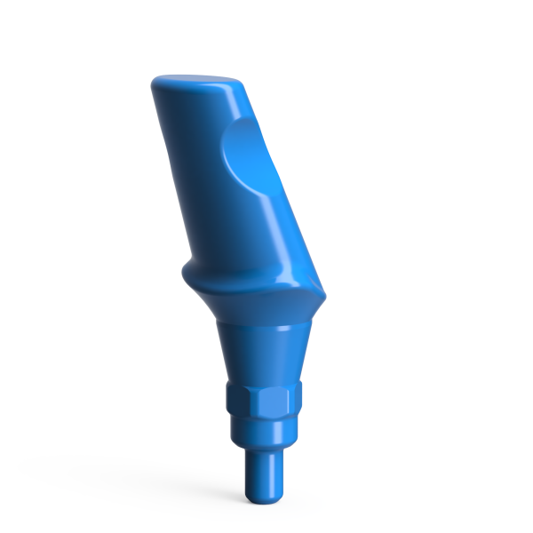 Pilier d'essai en plastique pour pilier esthétique, QR/d5.2/25° – angulé, large