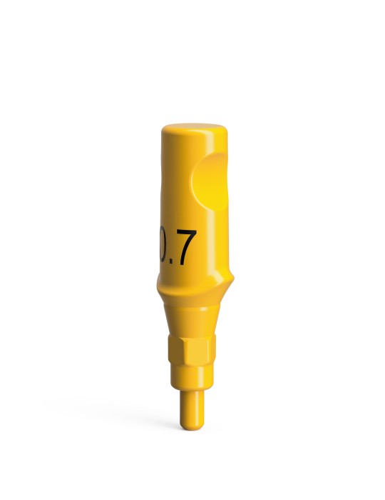 Pilier d'essai en plastique pour pilier esthétique, QN/d3.8 – droit, étroit