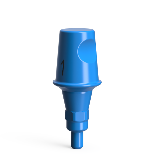 Pilier d'essai plastique pour pilier standard, QR/d5.0 – droit, large