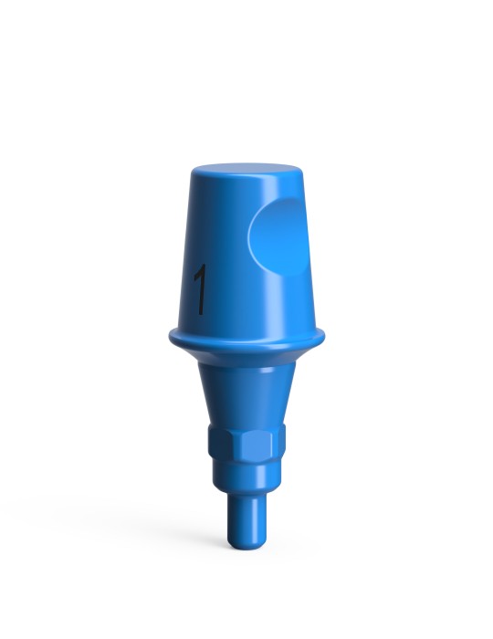 Pilier d'essai plastique pour pilier standard, QR/d5.0 – droit, large