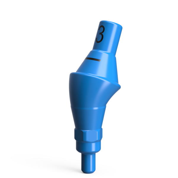 Pilier d'essai plastique pour pilier conique, QR/d4.6/20° – angulé