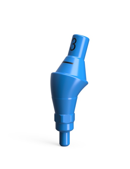 Pilier d'essai plastique pour pilier conique, QR/d4.6/20° – angulé