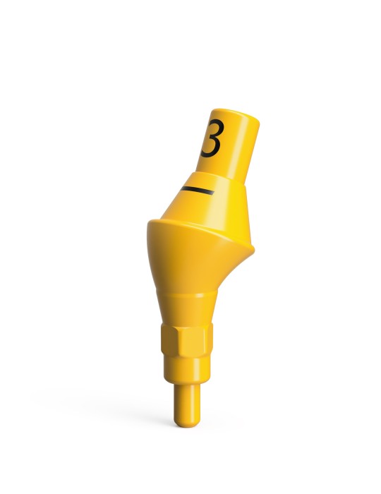 Pilier d'essai plastique pour pilier conique, QN/d4.6/20° – angulé