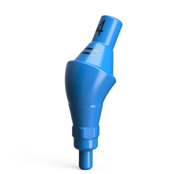 Pilier d'essai plastique pour pilier conique, QR/d4.6/30° – angulé