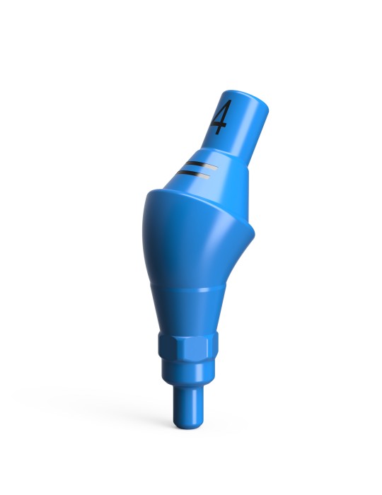 Pilier d'essai plastique pour pilier conique, QR/d4.6/30° – angulé