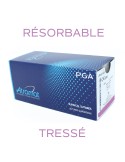Sutures dentaire - PGA Atramat - Boîte de 12 fils - 50.90€ TTC - Résorbable tressé
