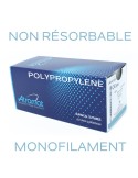 Sutures dentaire - Non résorbable mono-filament- Polypropylène Atramat - Boîte de 12 fils - 42.90€ TTC