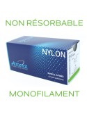 Sutures dentaire - Nylon Atramat - Boîte de 12 fils - 31.90€ TTC - Non résorbable mono-filament