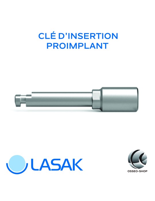 Clé d'insertion (ProImplant – hex2.5/ISO/L20)