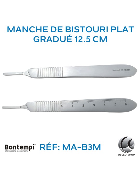 Manche de bistouri gradué Bontempi