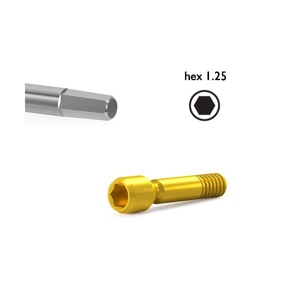 Vis de pilier, QN/hex 1.25