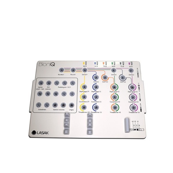 Insert organiseur d'instruments pour cassette – modèle 2016